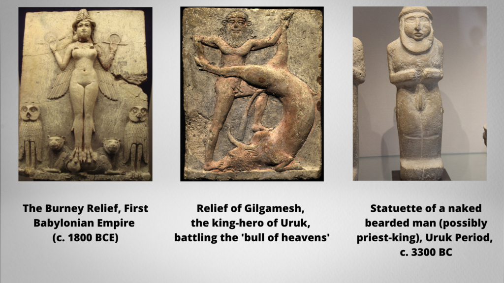 Nude Statues from Mesopotamia
